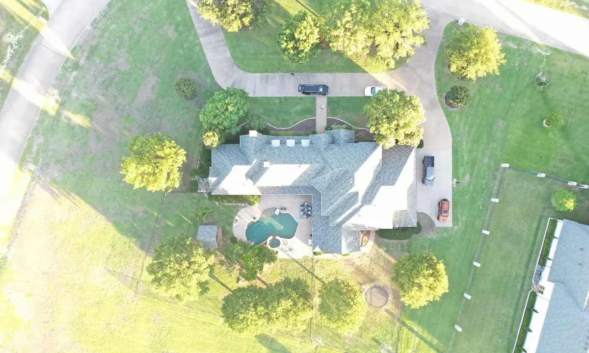 New shingle roof installation on a home in Gladeview